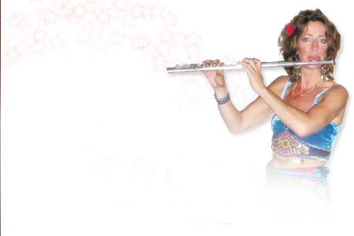 Dwarsfluit sneeuwvrouw / engel