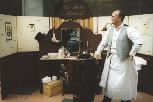 Nostalgische barbier