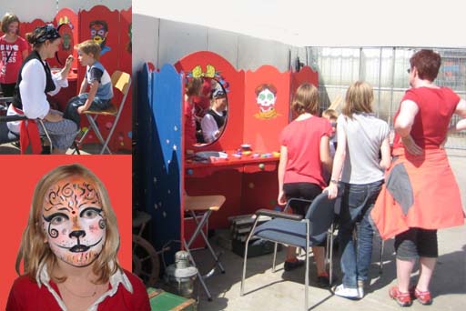 Workshop schminken / grimeren