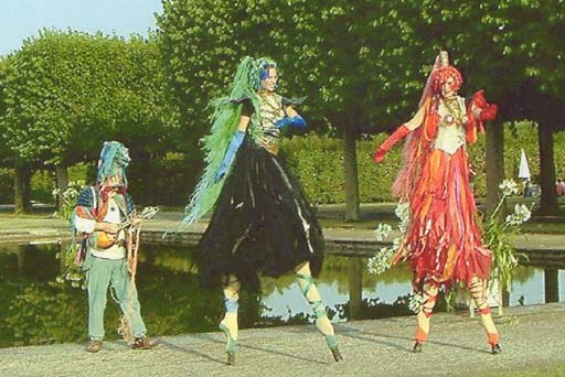 Vogels op grote hoogte