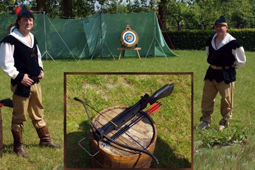 Kruisboogschieten en handboogschieten